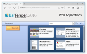 BarTender 2016标签打印软件